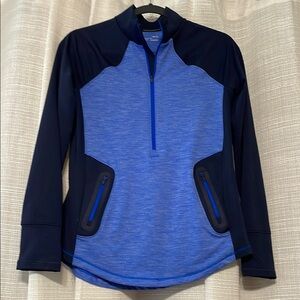Under Armour Blue and Black ColdGear Pullover